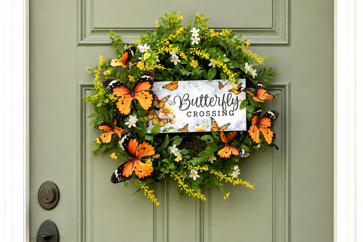Start with Garland: Easy Wreath-Making Idea
