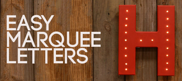 Marquee Letter