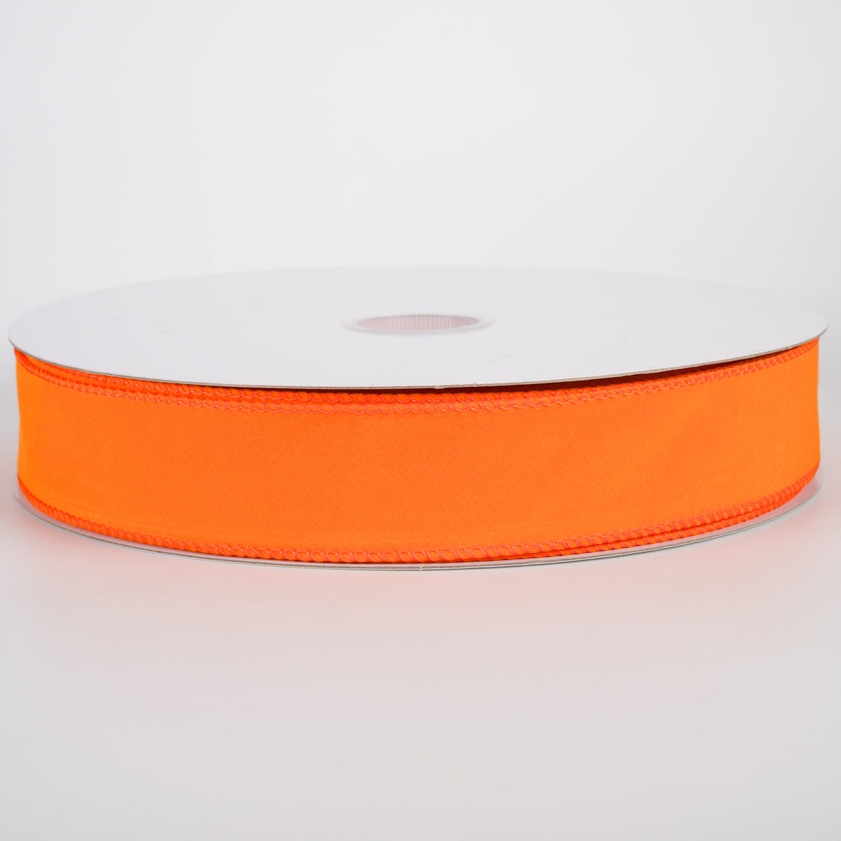 1.5" Flat Velvet Ribbon: Bright Orange (50 Yards) Item Number: 861-09-612