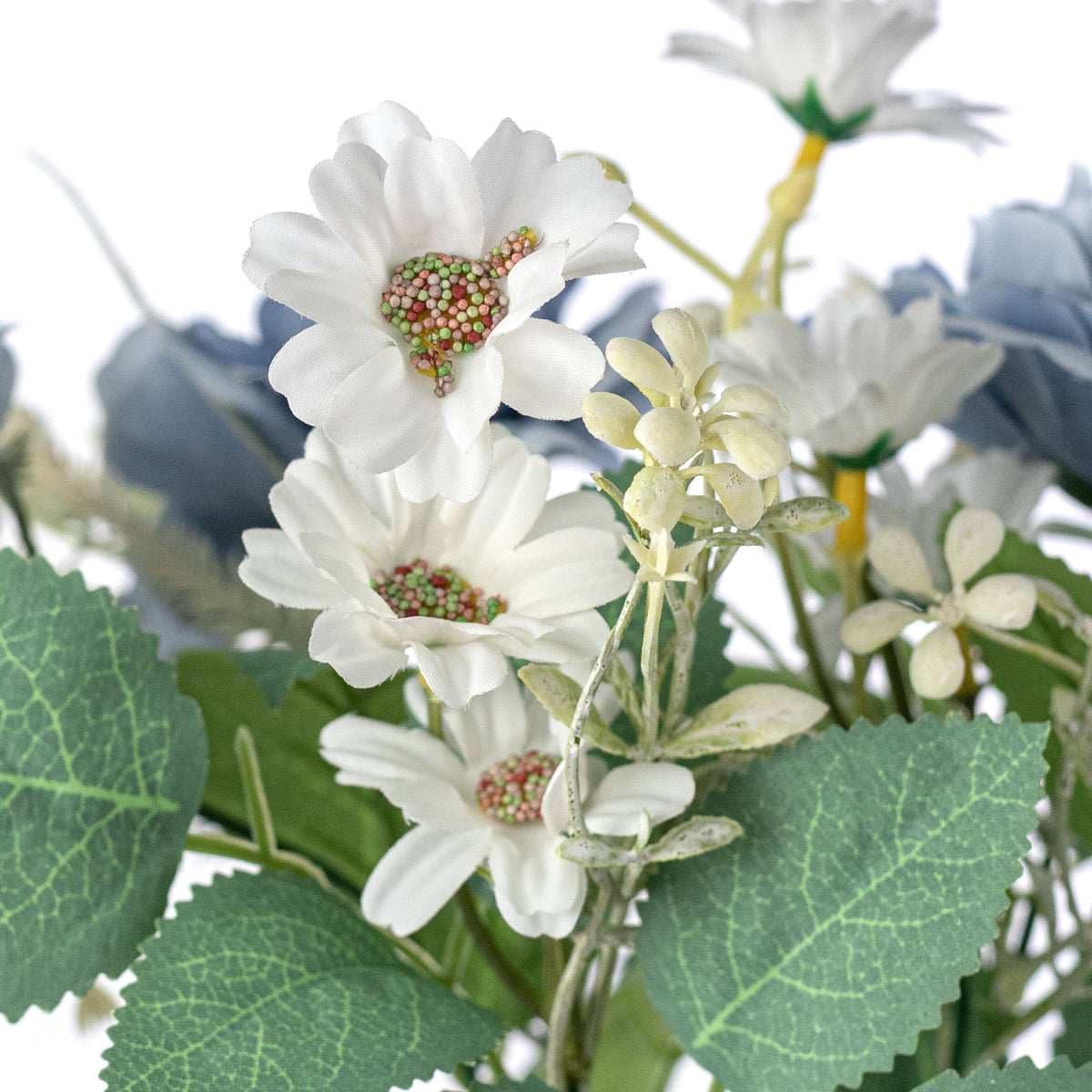 15" Roses Mix Bush: Dusty Blue detail photo 4