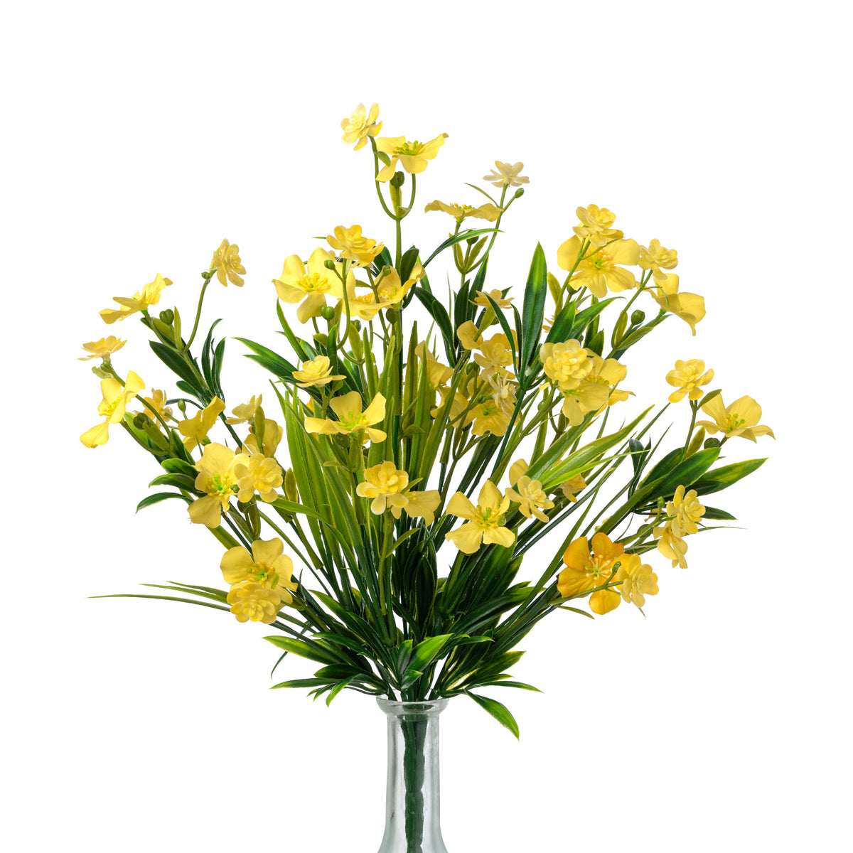 17â Wildflower Filler Bush: Yellow (9 Stem) Item Number: 85600-YEL