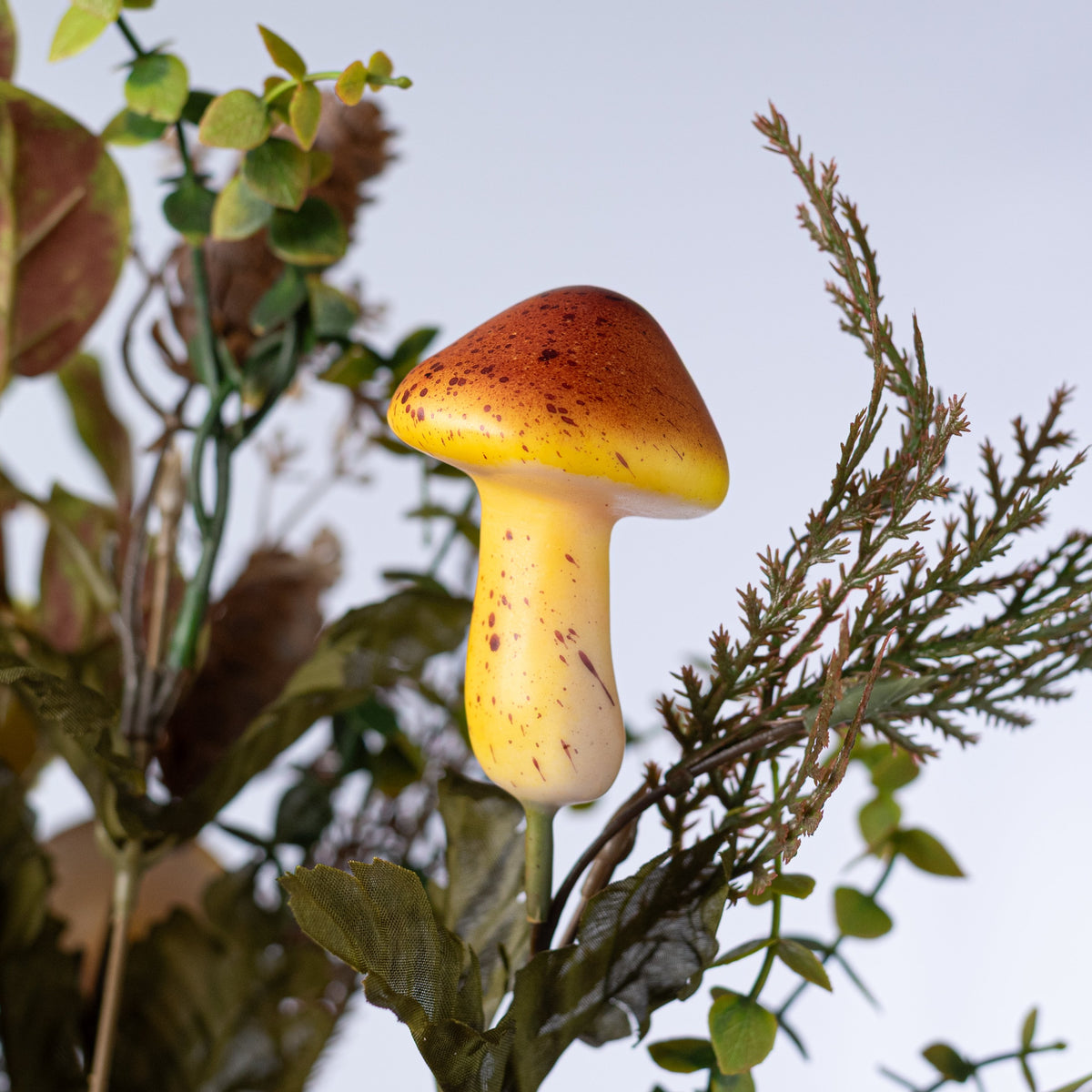 19" Fall Mushroom Filler Bush Lifestyle Photo