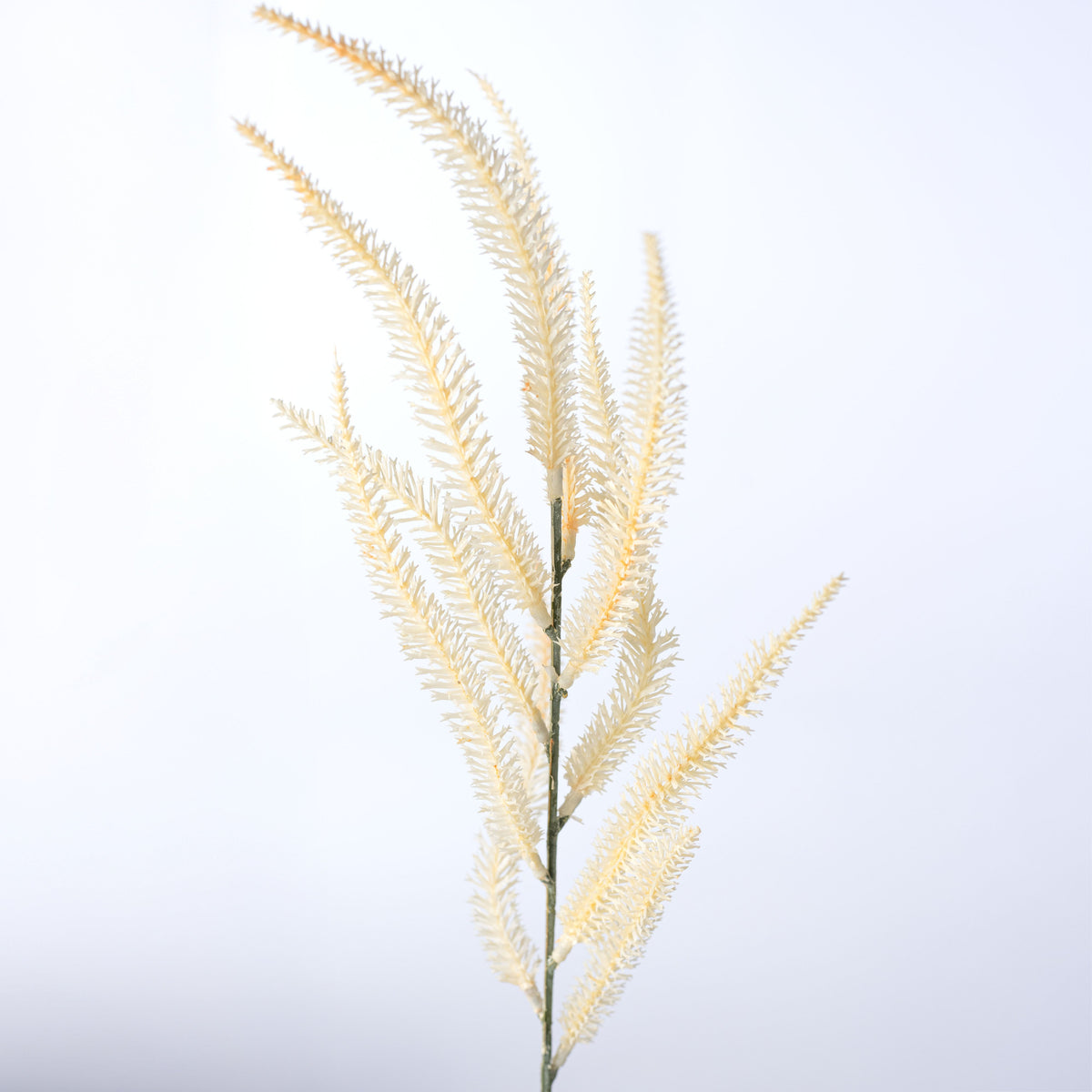 20" Lavender Spike Bush: Beige (7 Stem) detail photo 4