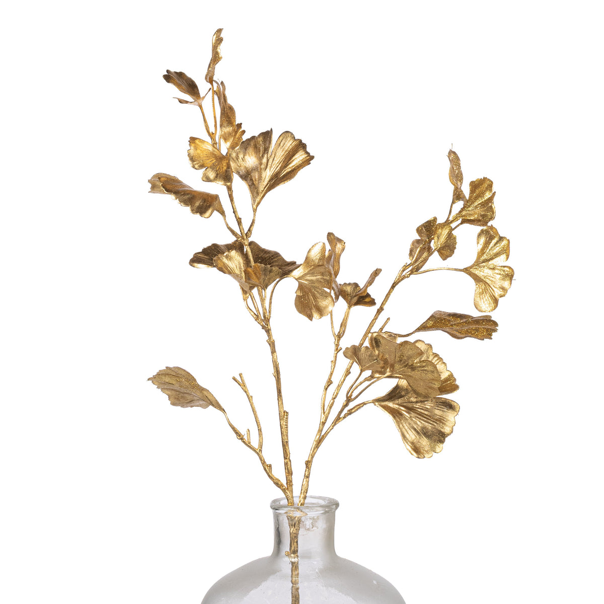 24" Gingko Leaf Spray: Gold Item Number: 2826172GD