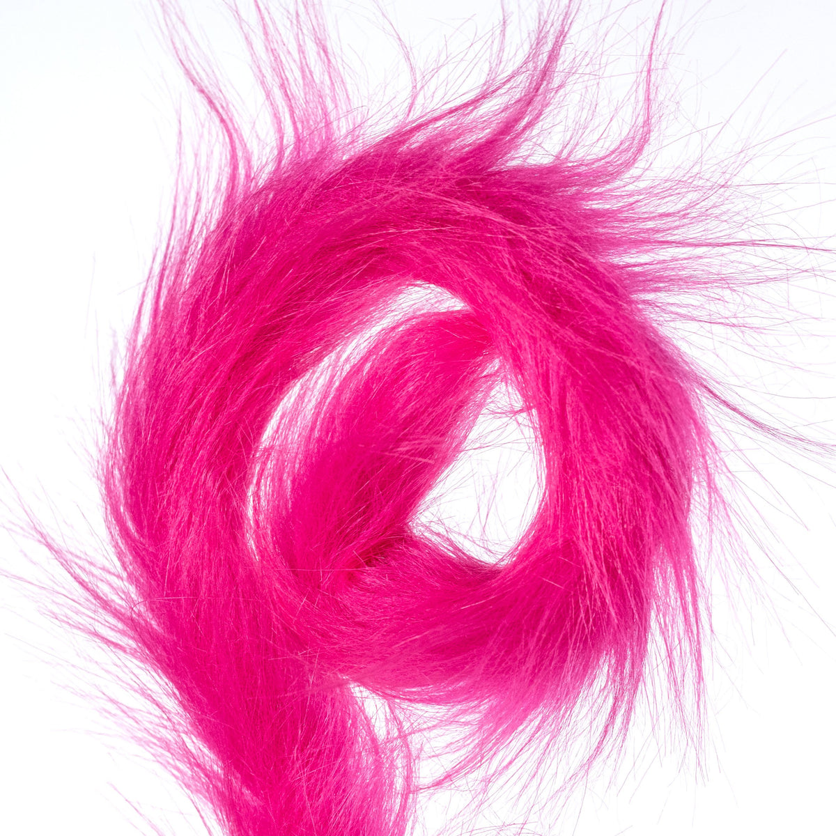 28" Furry Spiral Curly Spray: Hot Pink Lifestyle Photo