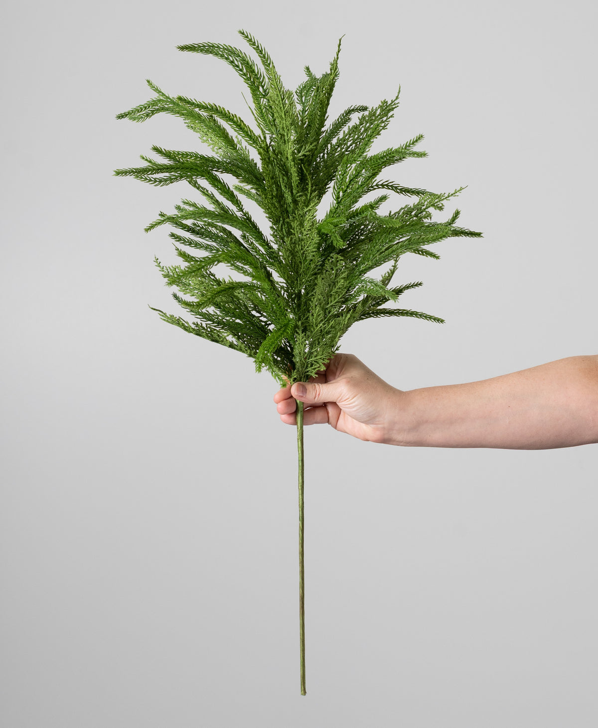 29" Mixed Pine Spray: Green detail photo 3