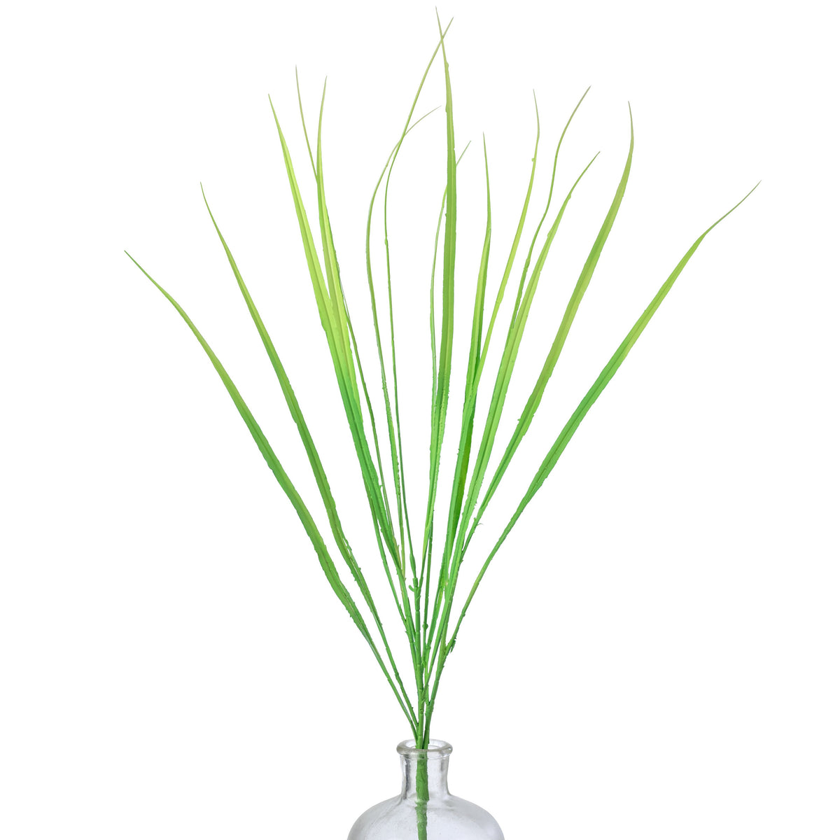 30" Plastic Sword Grass Bush: Bright Green Item Number: 64007GN