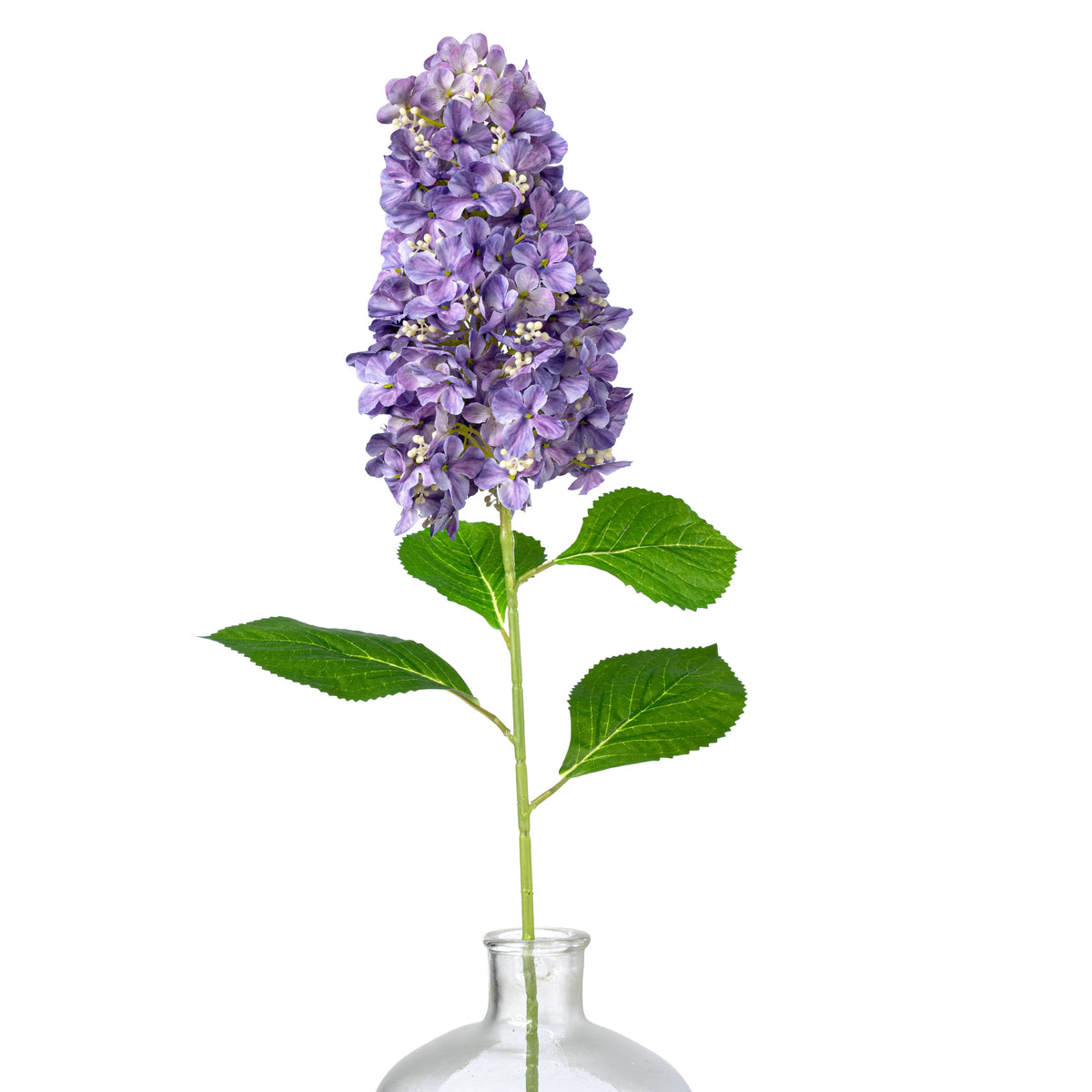 32" Fabric Cone Hydrangea Stem: Lavender Purple Item Number: FS396213