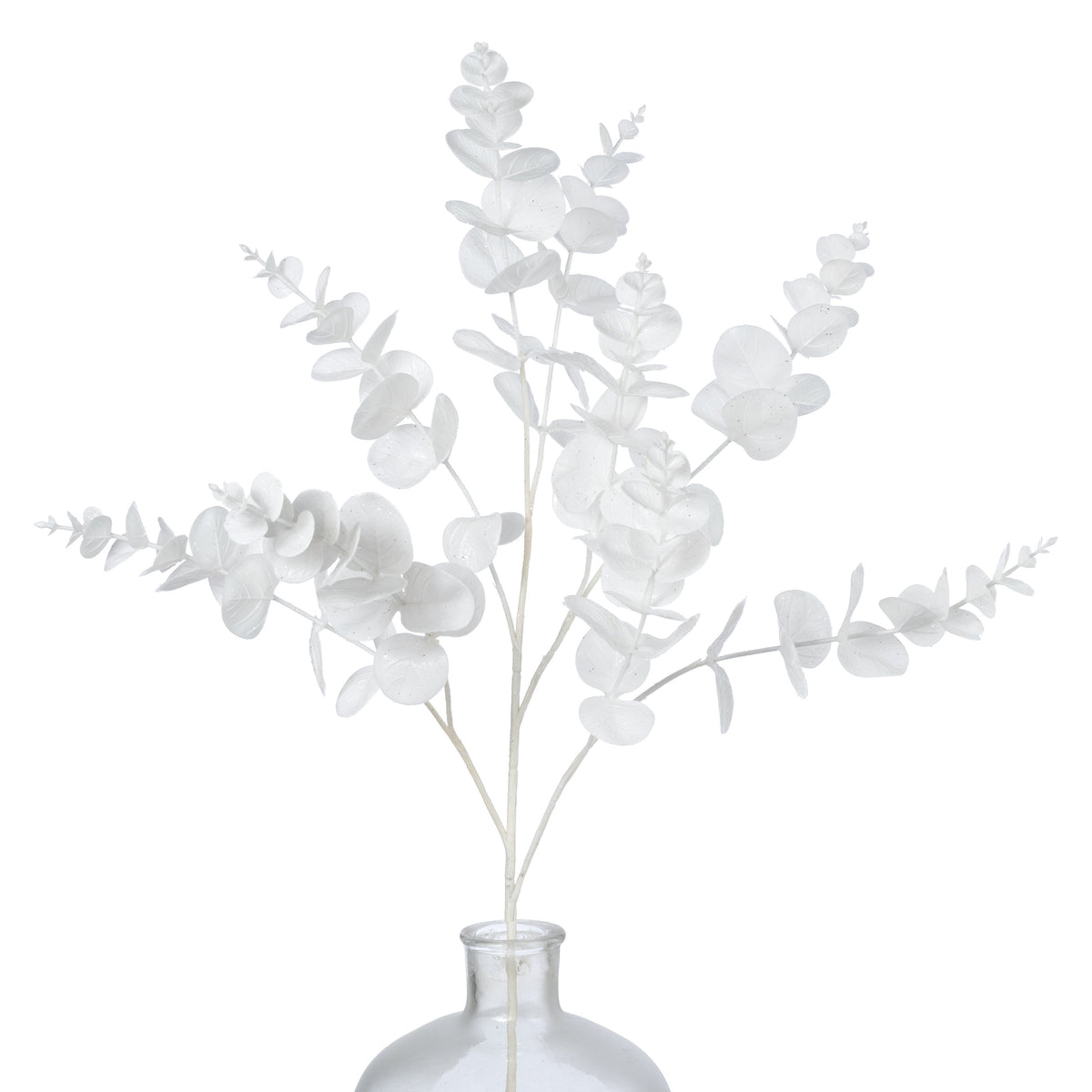 34" Faux Eucalyptus Spray: White Item Number: 85795-WT
