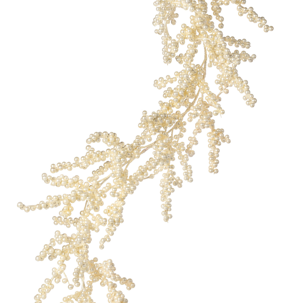 78" Berry Clusters Garland: Ivory Pearl Item Number: 2844102CR