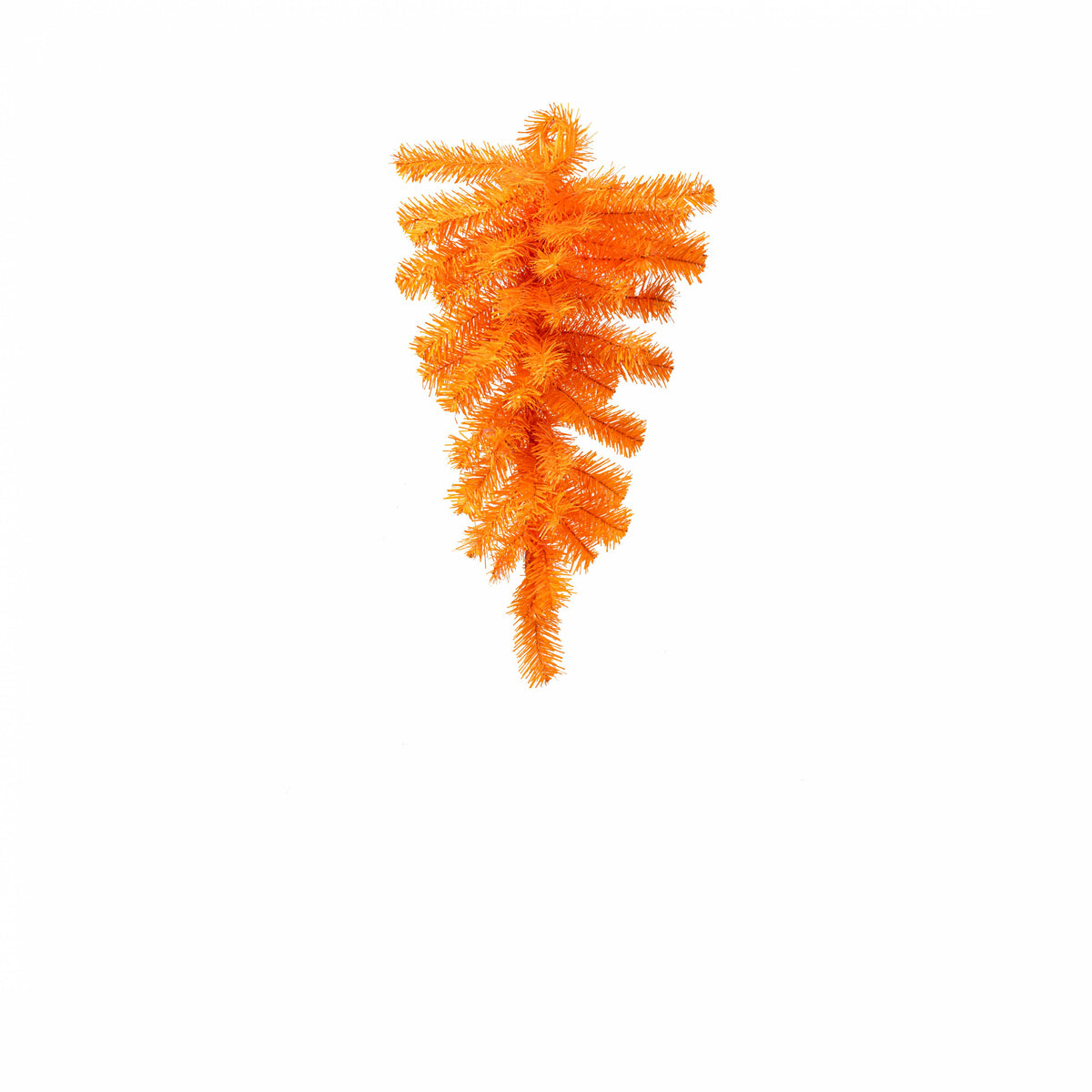 20" Pine Teardrop Swag: Orange (45 Tips)