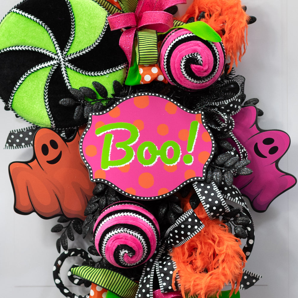 9" Waterproof Ghost Accent: Orange
