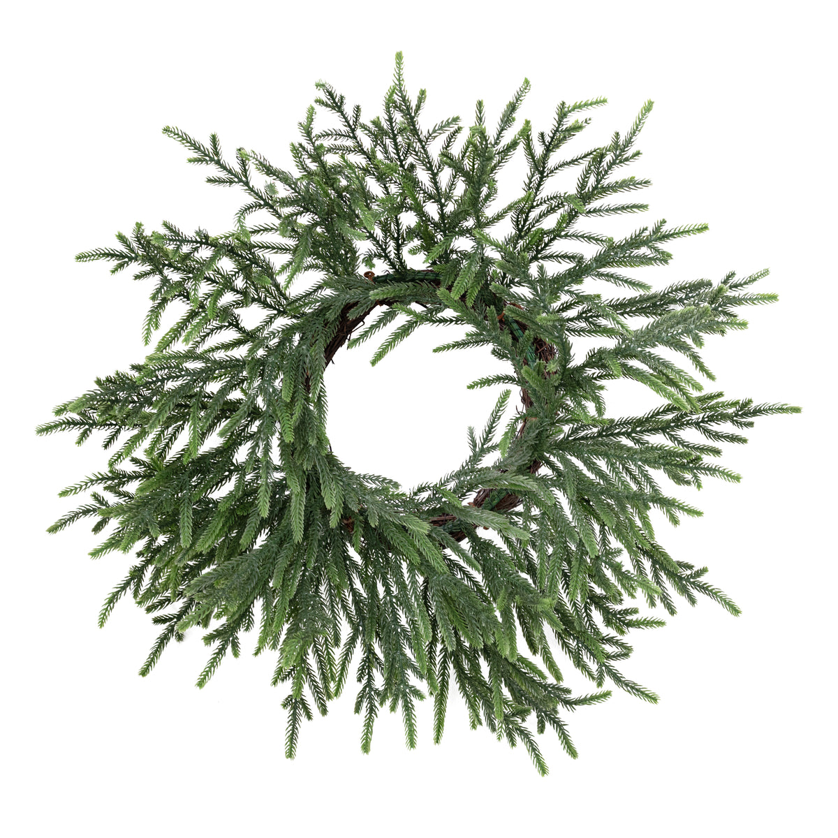 30" Soft-Touch Norfolk Pine Wreath (54 Tips)