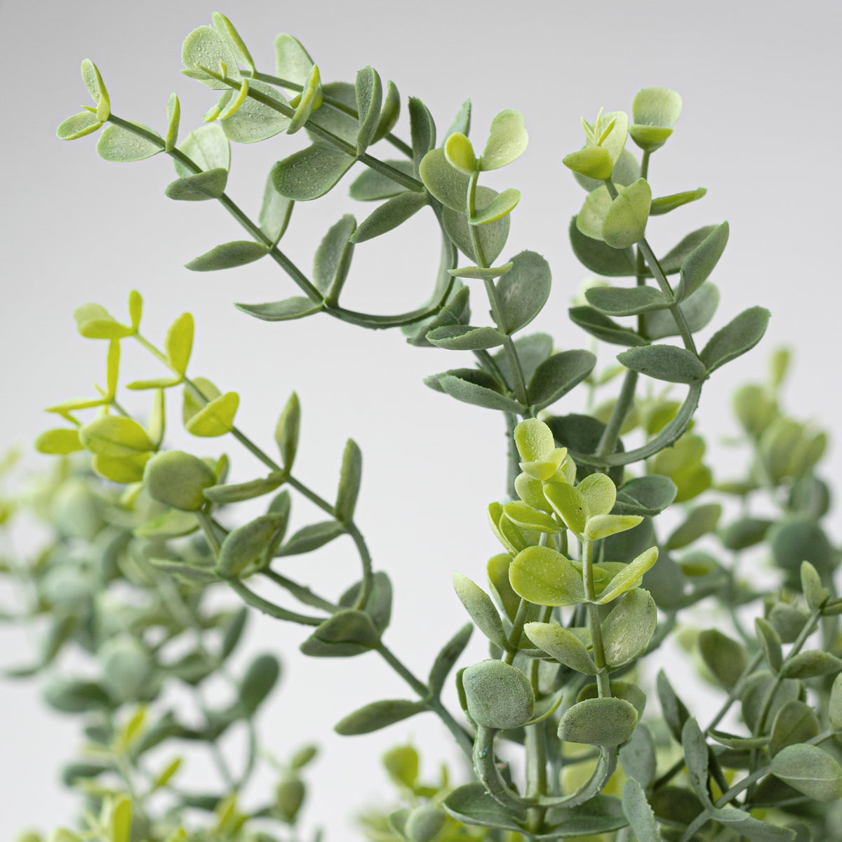 18" Plastic Eucalyptus Bush