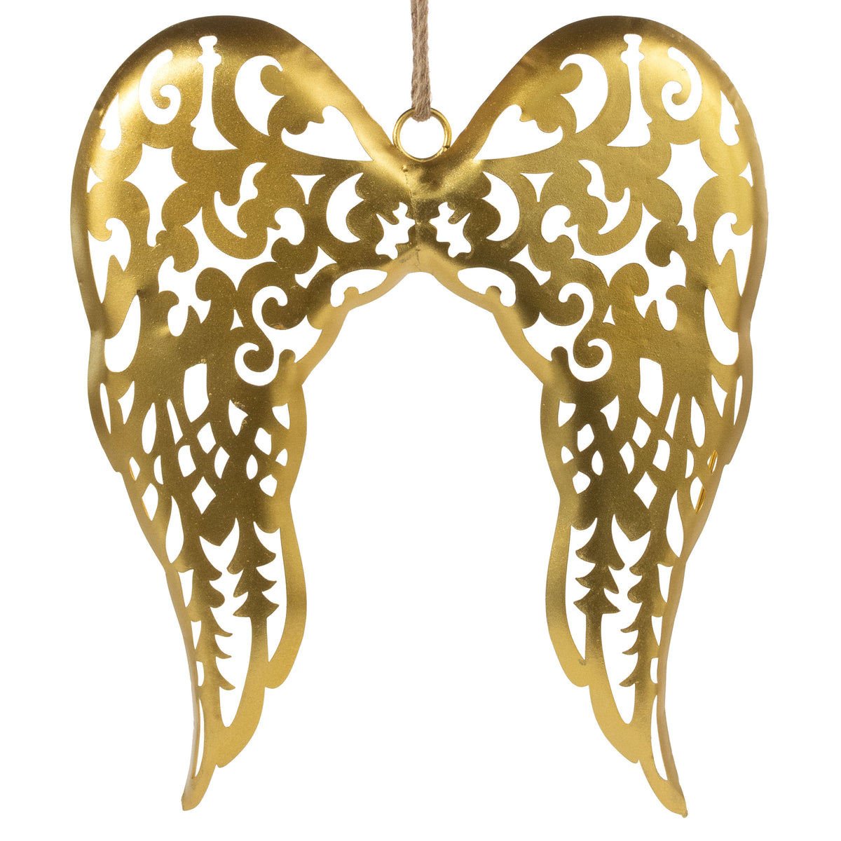 19.5" X 16.5" Angel Wing Decor: Gold Item Number: MM116308