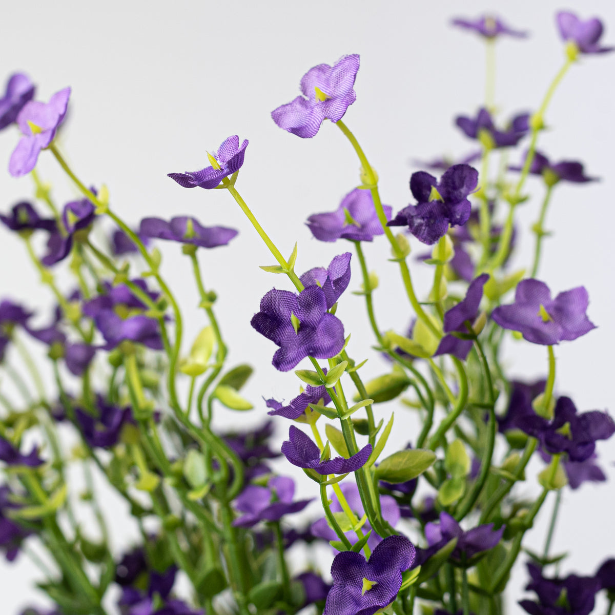 17" Artificial Forget-Me-Not Bush: Purple Lifestyle Photo