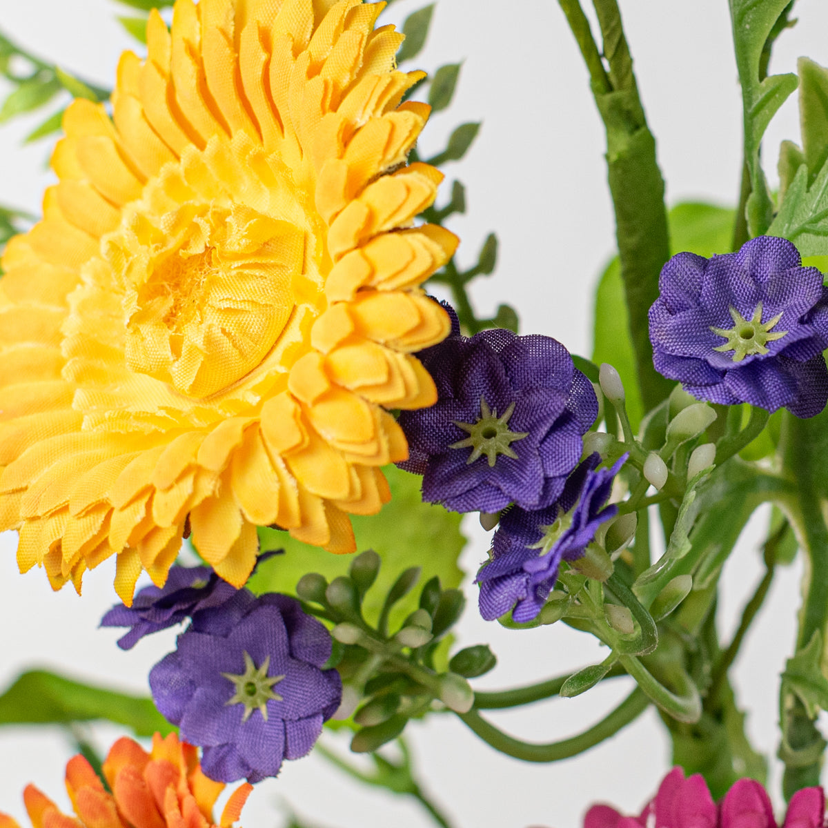 20" Aster & Hydrangea Flower Pick detail photo 4