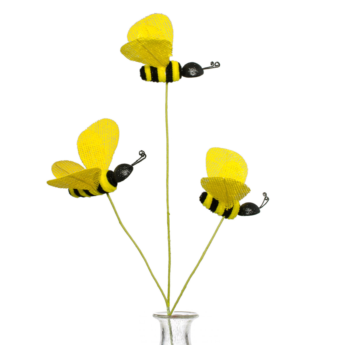 22" Bumble Bee Floral Spray (3 Bees) Item Number: 61678SP22