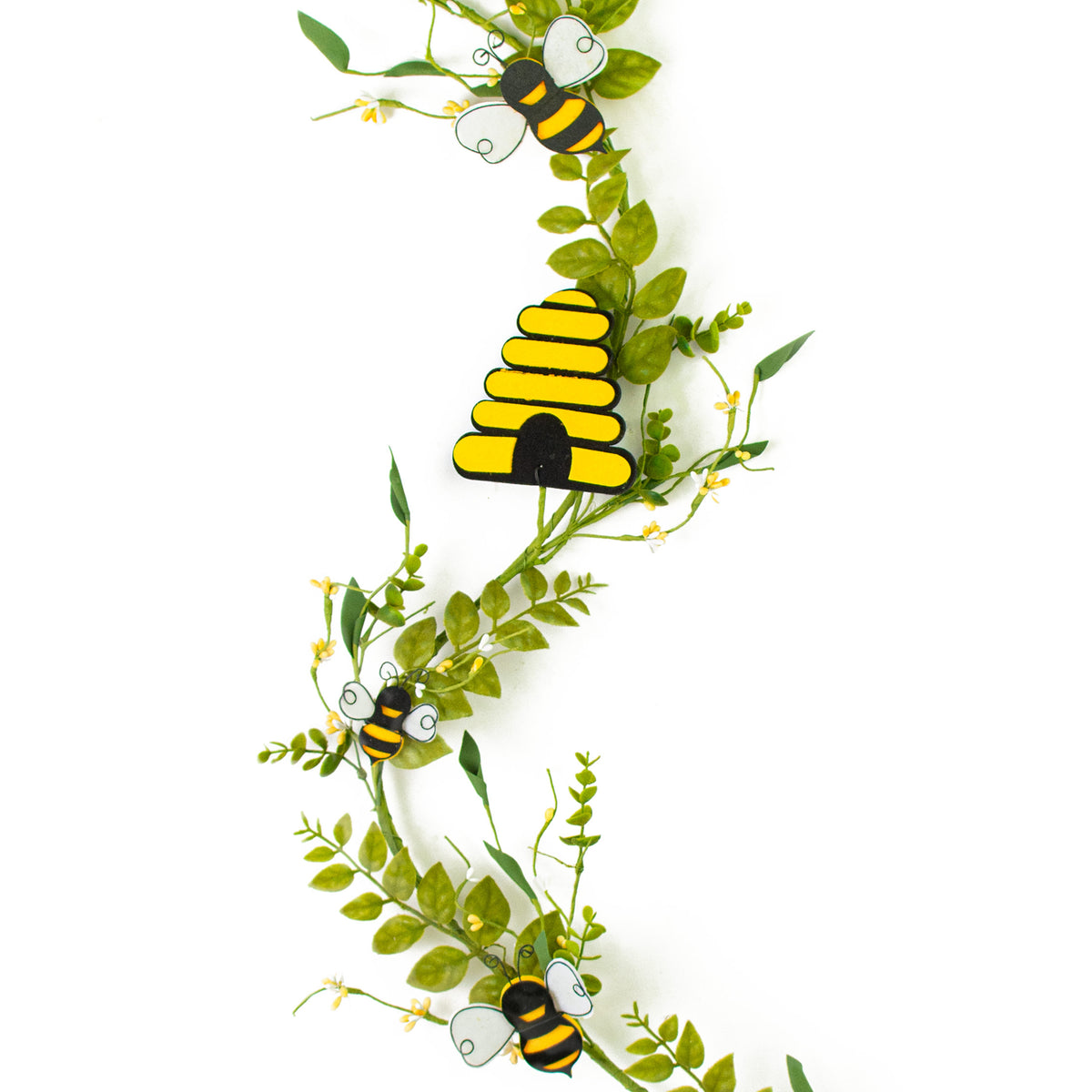 5' Bumblebee & Leaves Bee Hive Garland Item Number: 63276