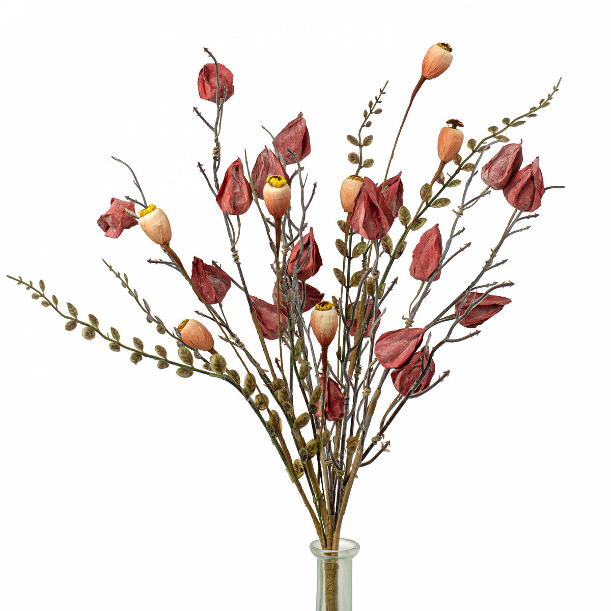 21" Chinese Lantern Bush: Burgundy Rust Item Number: 64297-RUST