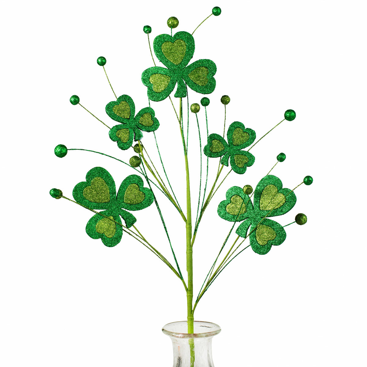 28" Clover Ball Spray Item Number: 62515GN