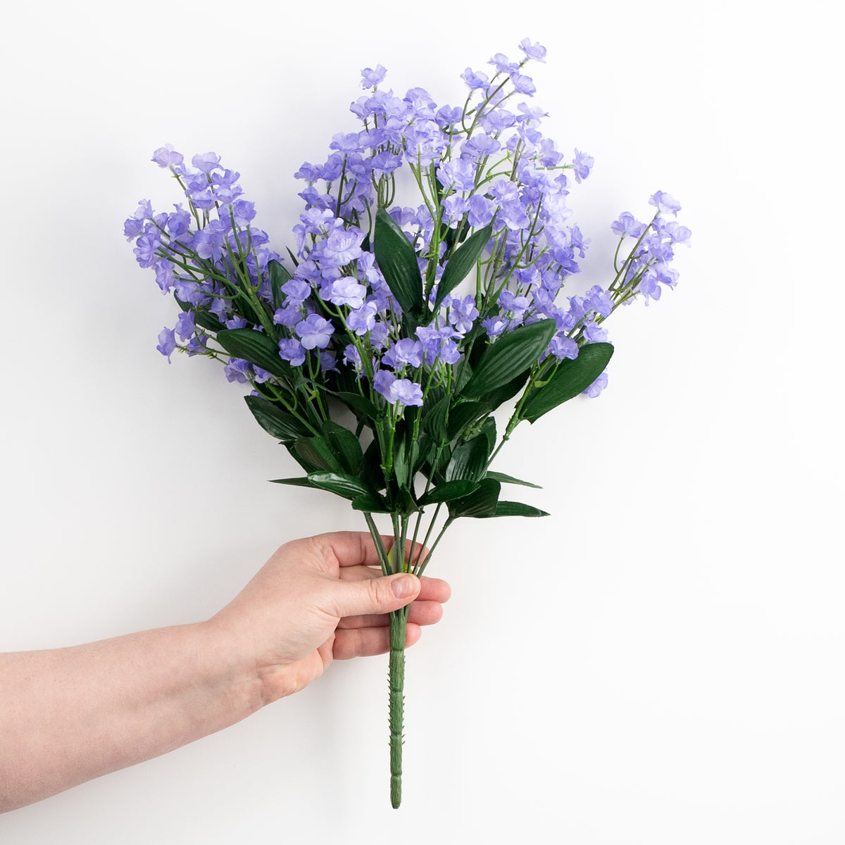 19" Colorfast Double Baby's Breath: Lavender detail photo 3