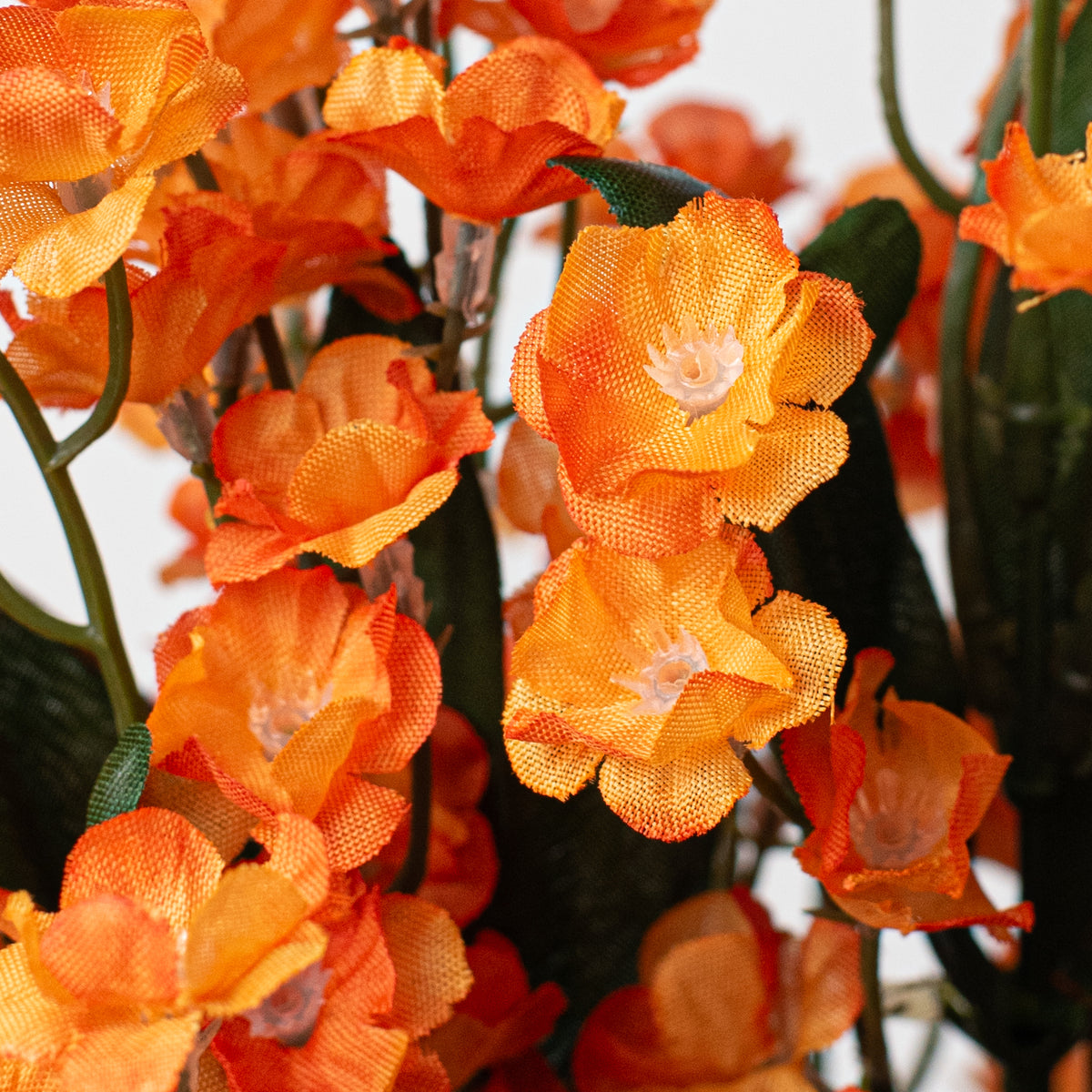 19" Colorfast Double Baby's Breath: Orange Lifestyle Photo