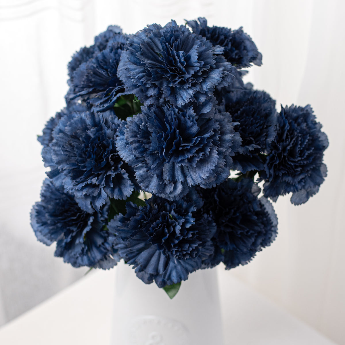 17" Colorfast Carnation Bush: Navy Blue (14) Item Number: 314113NVBL