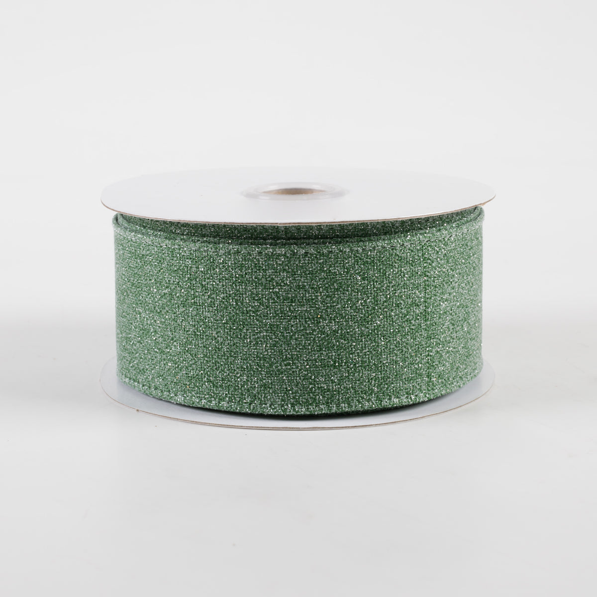 1.5" Crystal Shine Ribbon: Emerald Green (10 Yards)