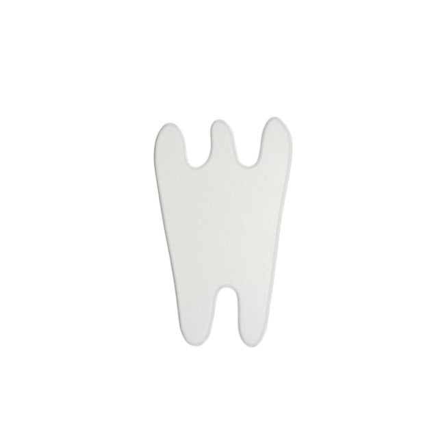 5" White Wood Letter- Baby Font: W