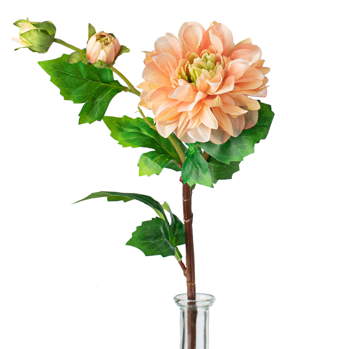 25" Dahlias Stem: Light Coral Item Number: 2225043LC