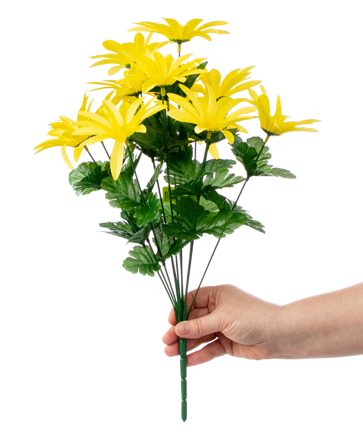 19" Daisy Bush: Yellow (12 Stem) detail photo 3