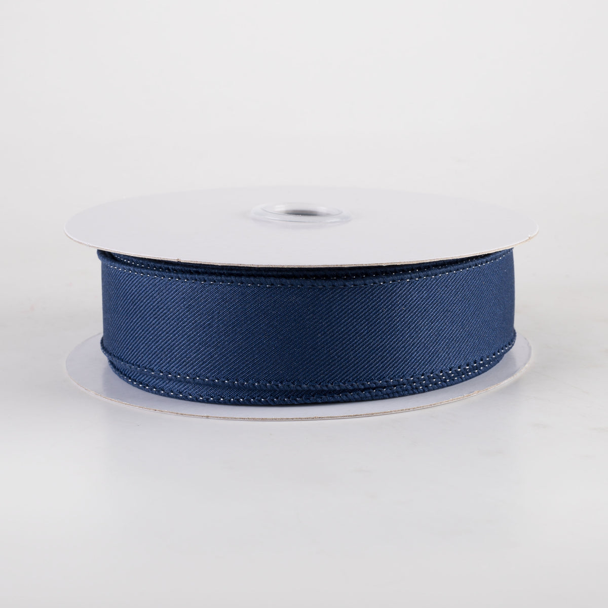 7/8" Diagonal Weave Ribbon: Navy Blue (10 Yards) Item Number: RGE720219
