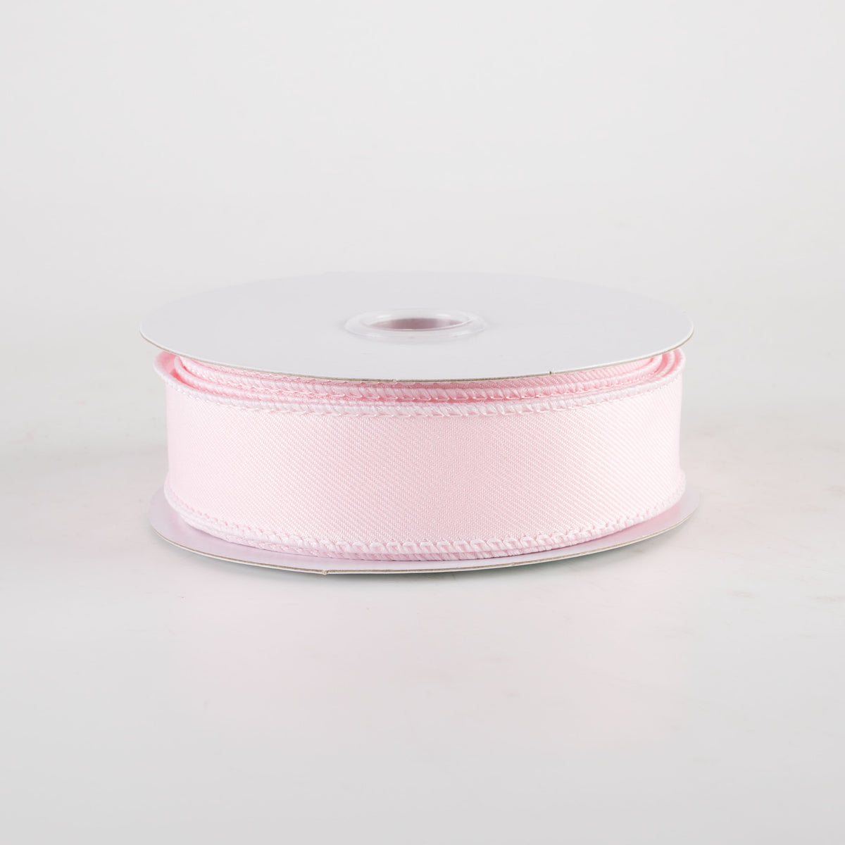 7/8" Diagonal Weave Ribbon: Pale Pink (10 Yards) Item Number: RGE720215
