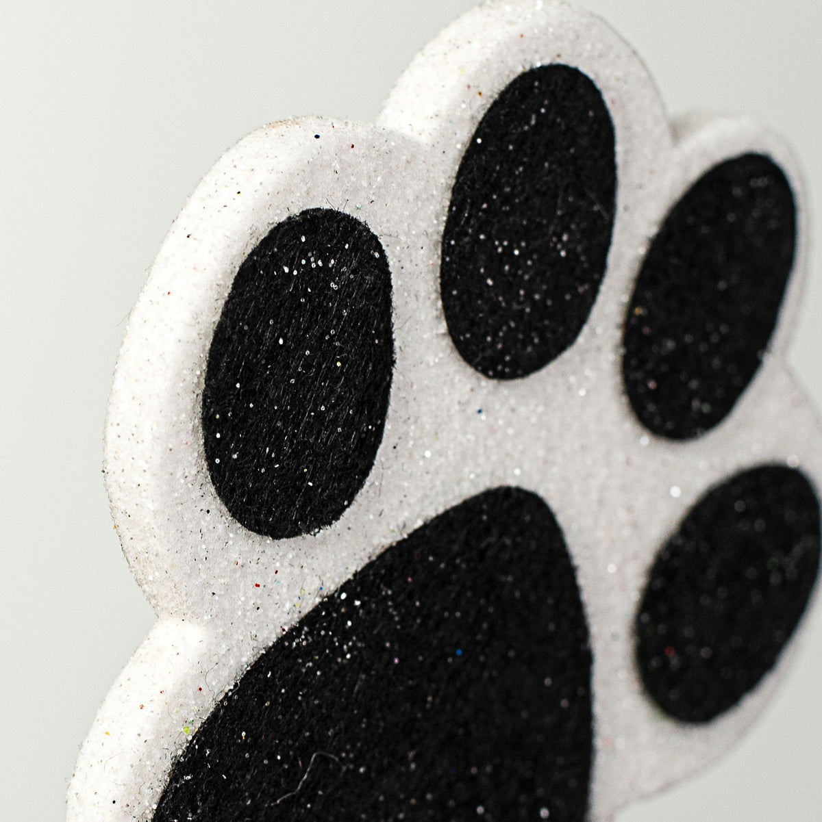 18" Dog Paw Spray: Black detail photo 4