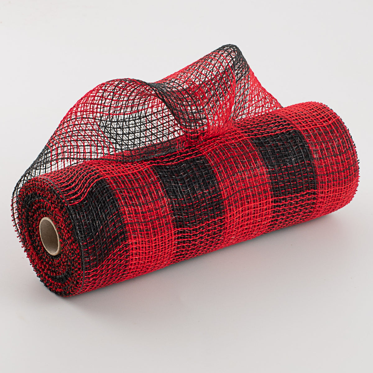 10" Fabric Mesh: Black & Red Plaid Item Number: XB98510-21