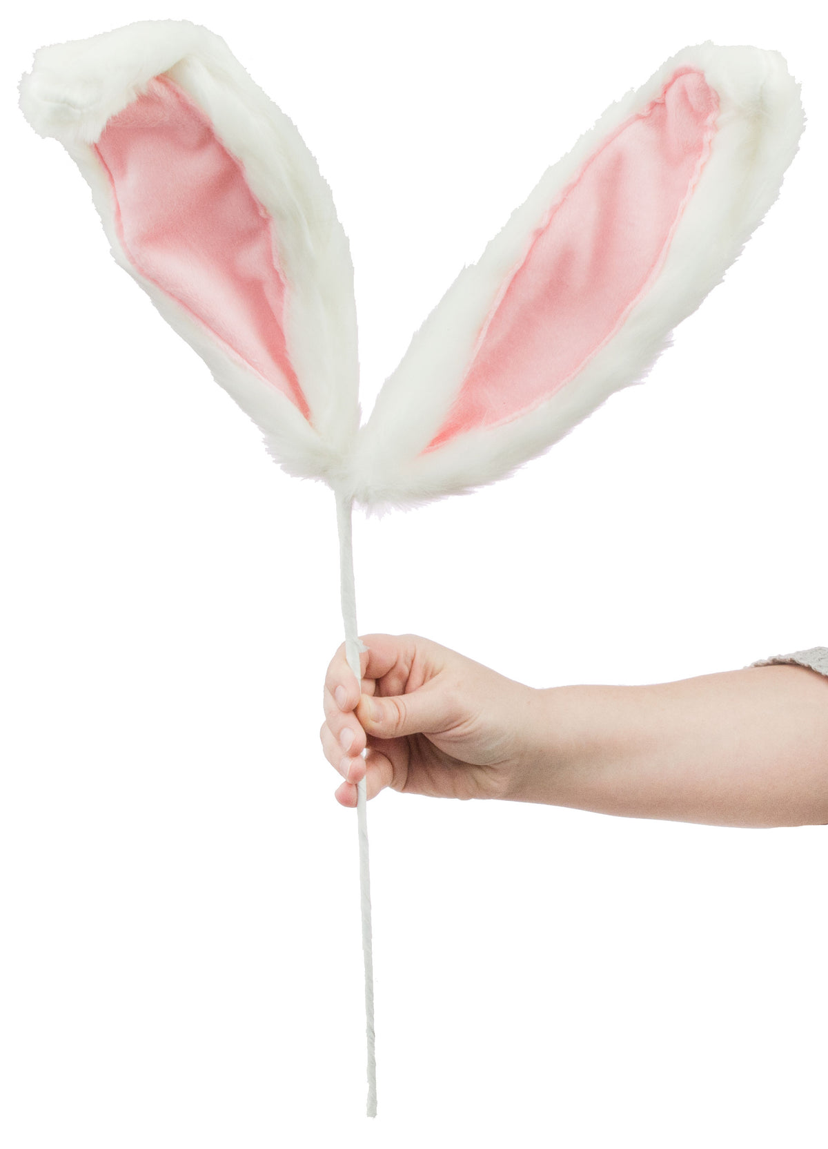 24" Faux Fur Bunny Ears Pick Lifestyle Photo