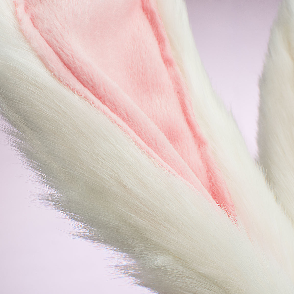 24" Faux Fur Bunny Ears Pick detail photo 3