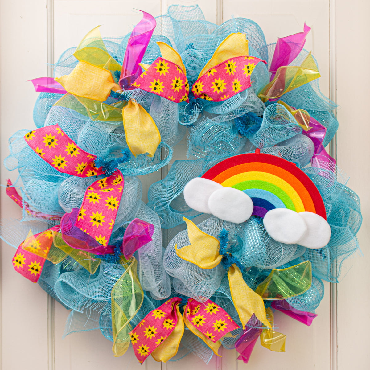 11" Felt Rainbow Ornament Lifestyle Photo