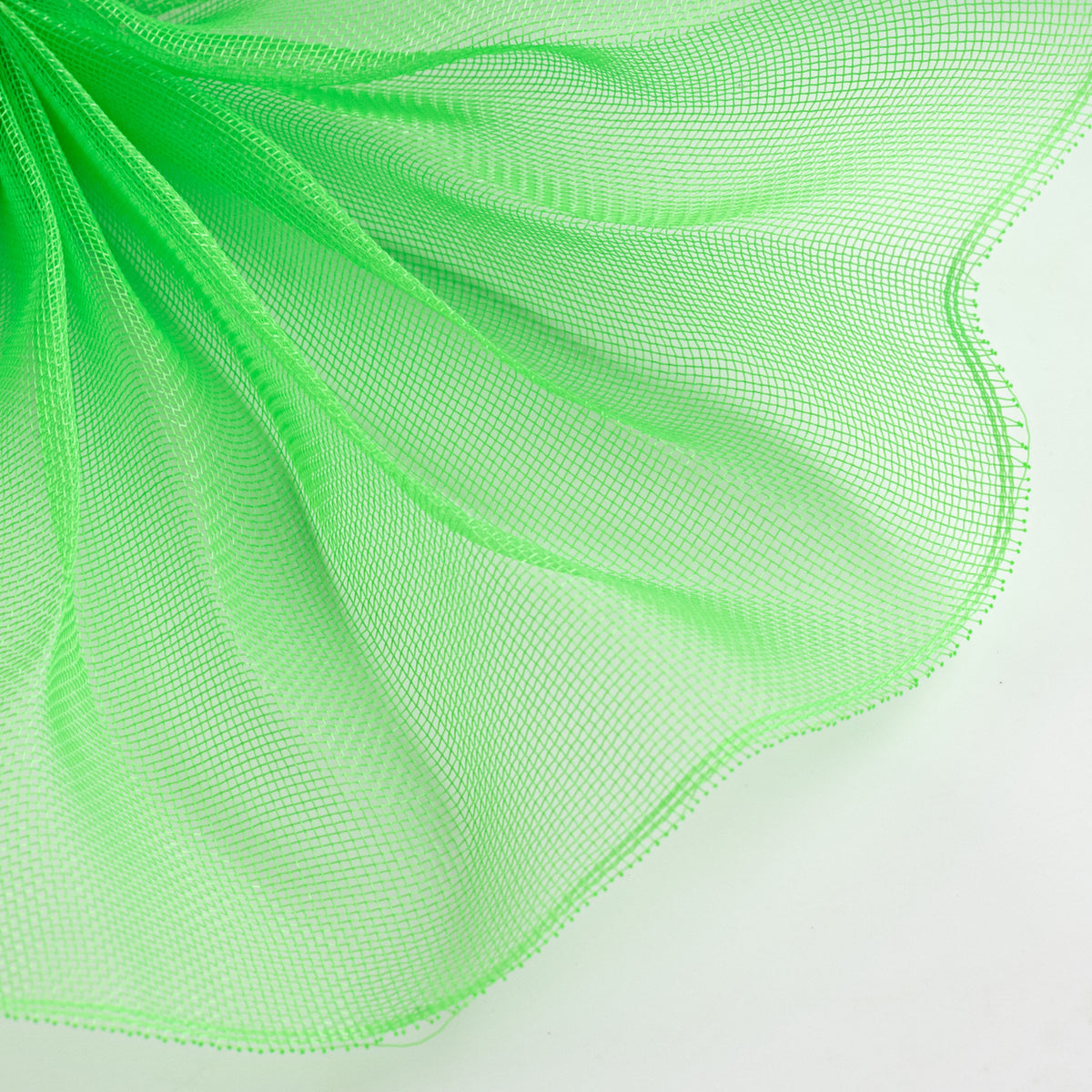 10" Fine Weave Deco Mesh: Lime Green Lifestyle Photo