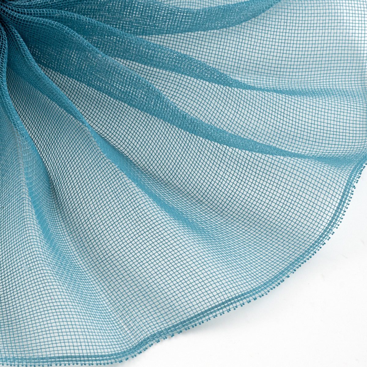 10" Fine Weave Deco Mesh: Smoke Blue Lifestyle Photo
