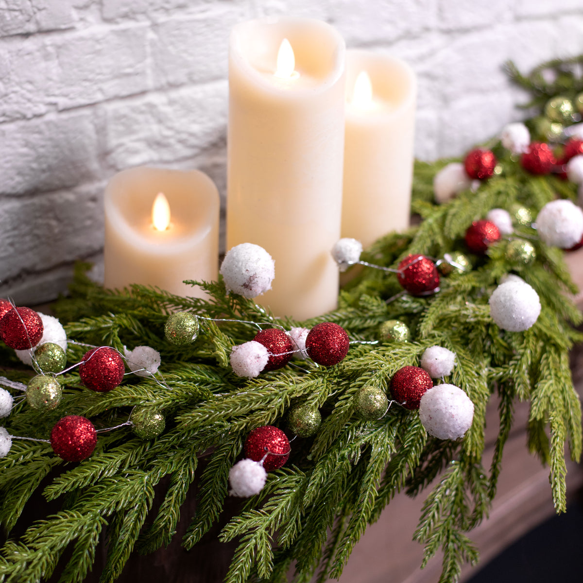 6' Fir Pine Garland Lifestyle Photo