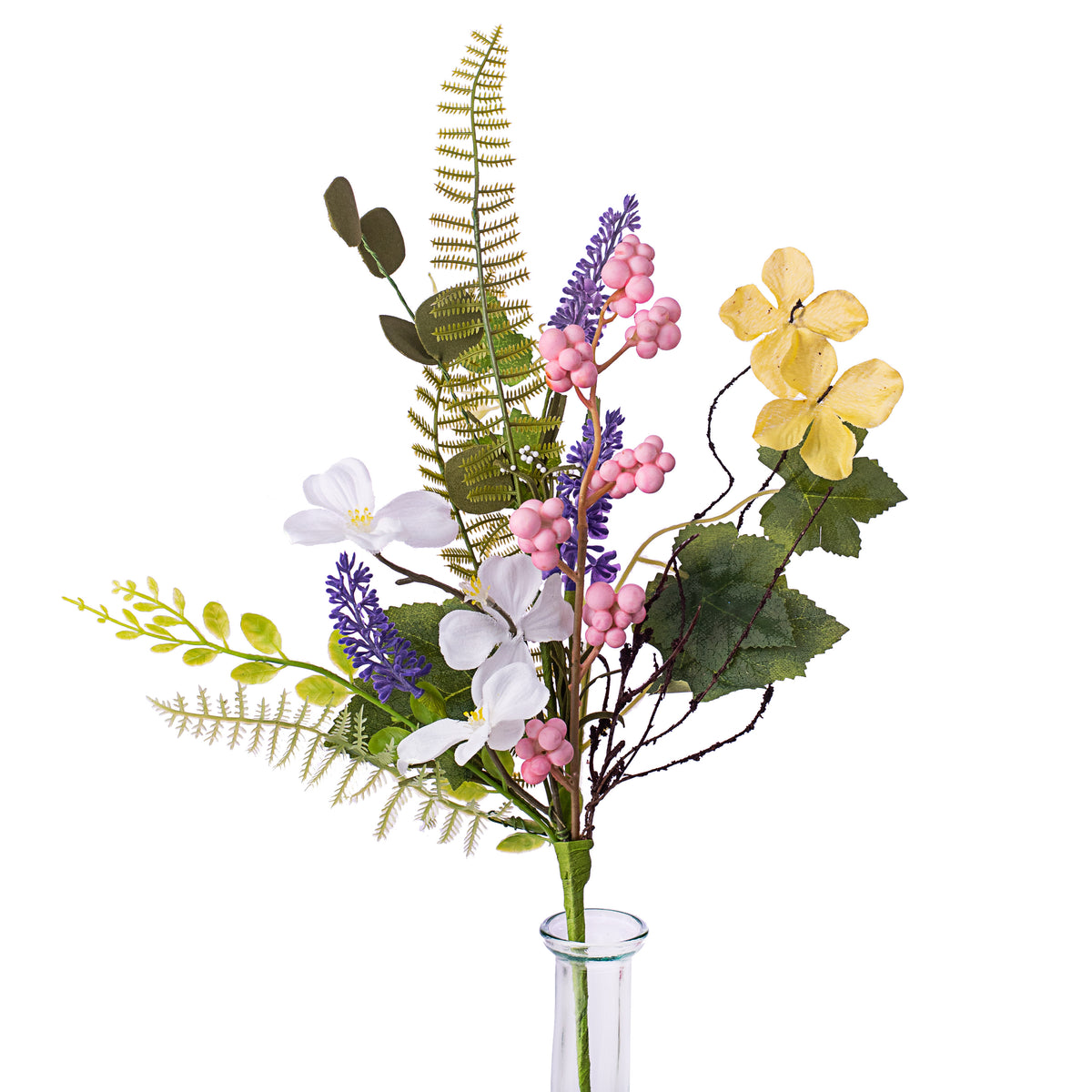16" Floral Mix Pick: Dogwood, Berry, Lavender Item Number: 62340SP16