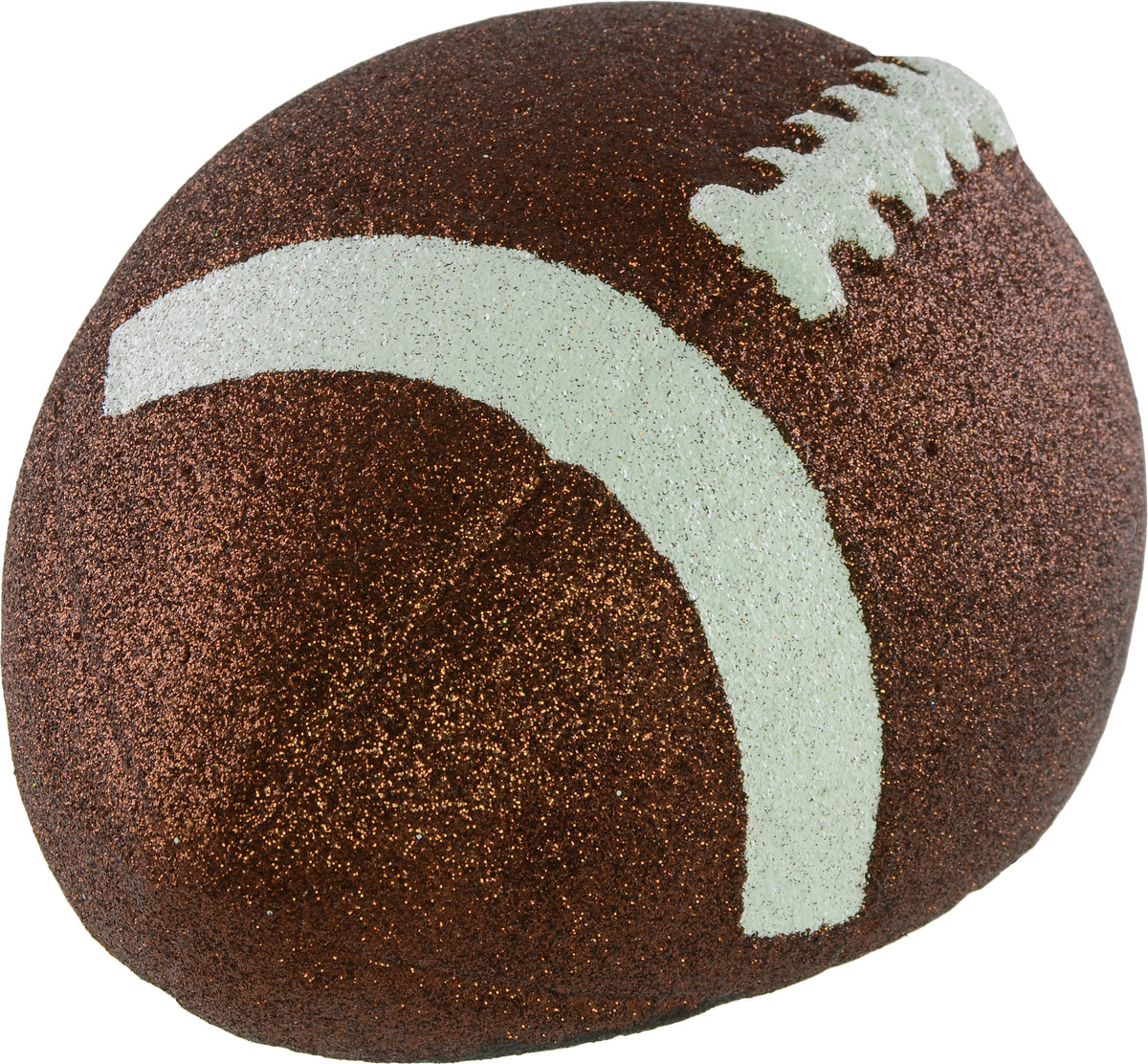 11" Football Accent: Metallic Glitter Brown Lifestyle Photo