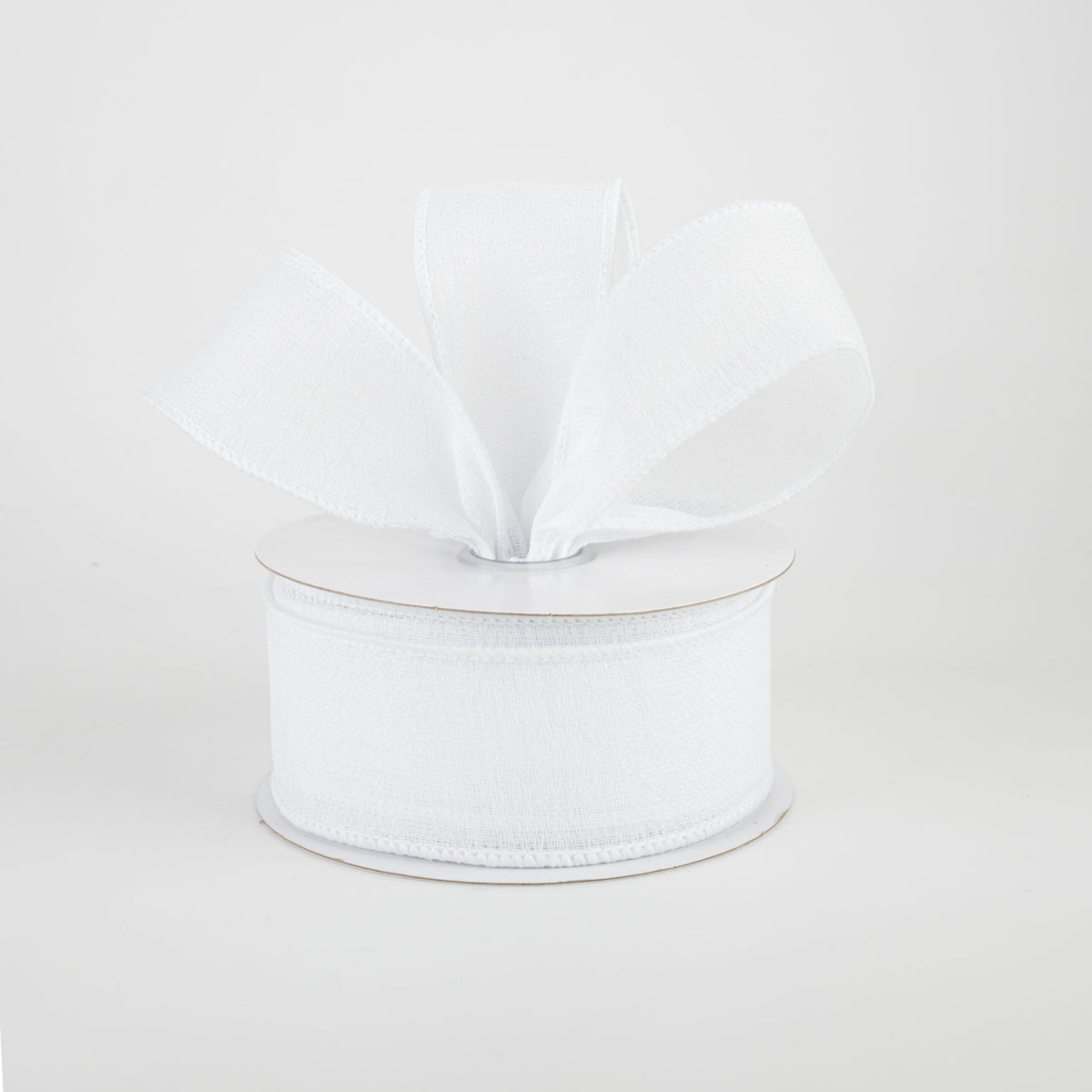 1.5" Gauze Ribbon: White (10 Yards) Lifestyle Photo