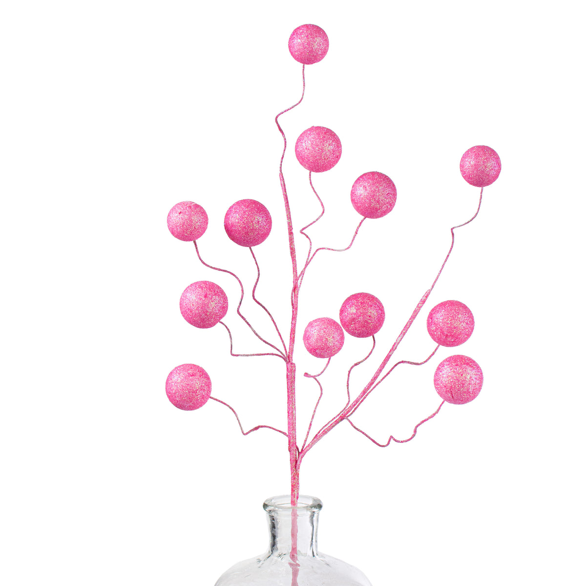 24" Glitter Ball Spray: Pink Item Number: 85712PK
