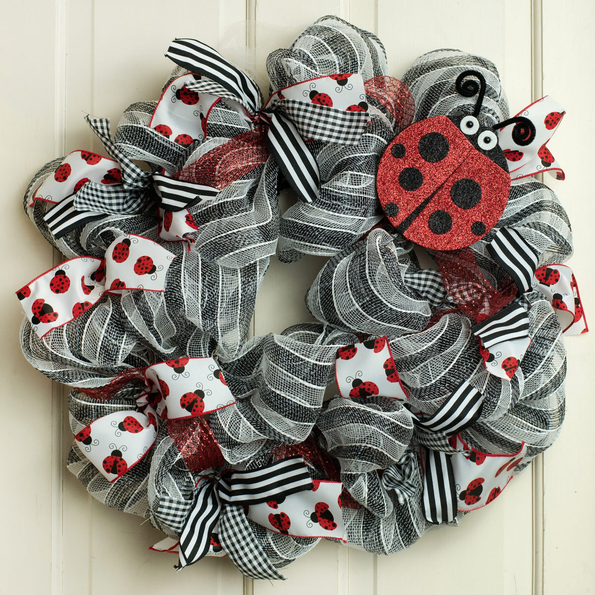 17" Glitter Ladybug Pick Lifestyle Photo