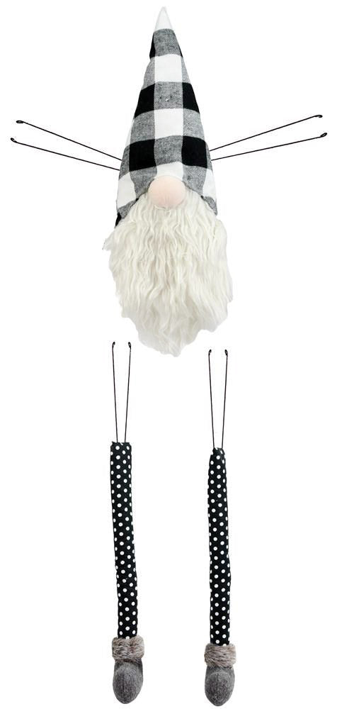 Gnome Wreath Accent: Buffalo Plaid (3 Piece) Item Number: XC6229