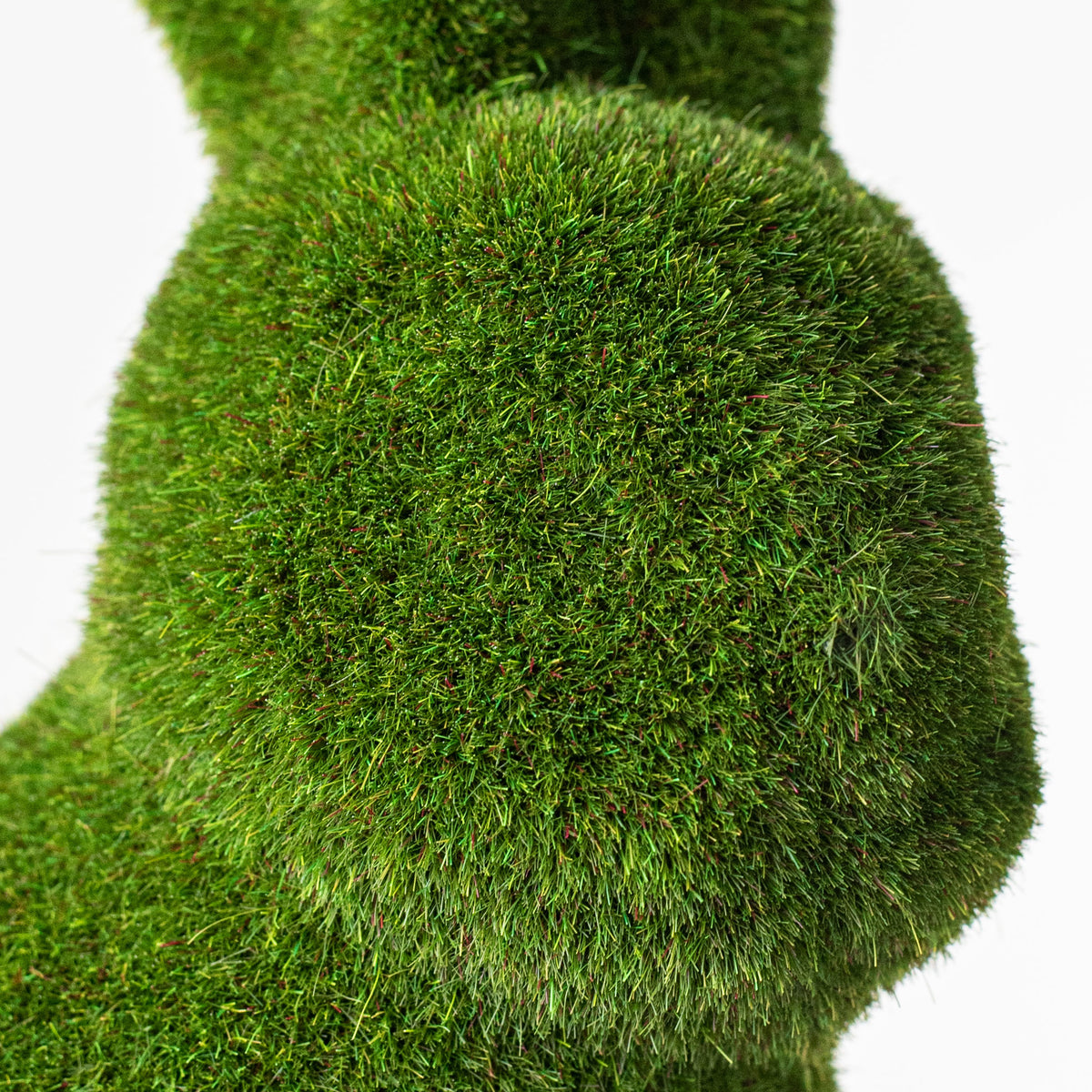 11.5" Green Moss Rabbit detail photo 4