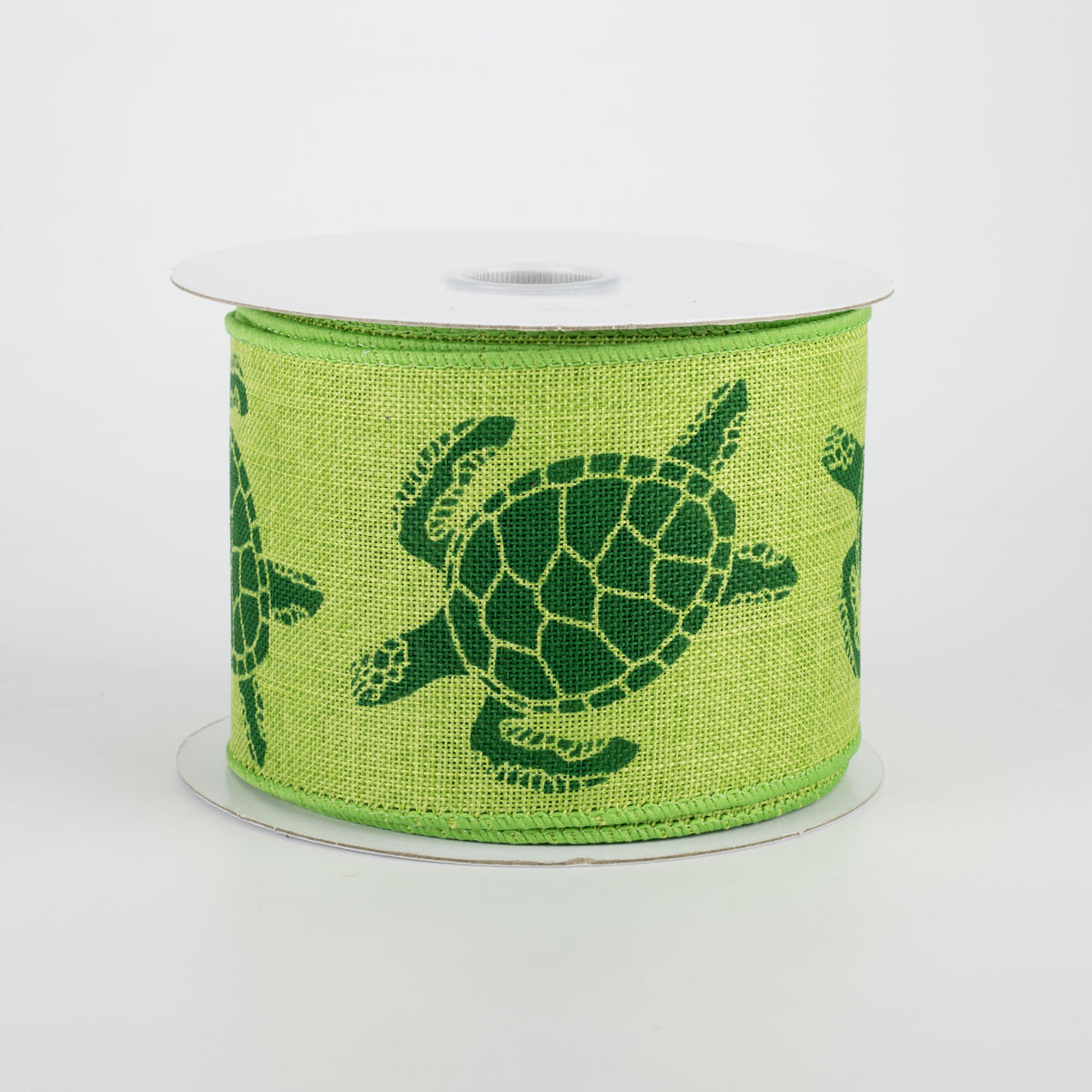 2.5" Green Sea Turtle Ribbon: Lime (10 Yards) Item Number: 41048-40-29